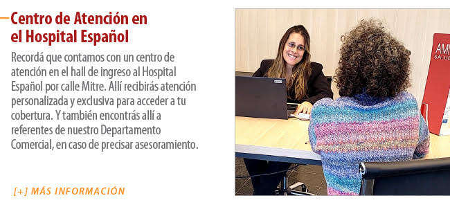 Centro de Atención en el Hospital Español.