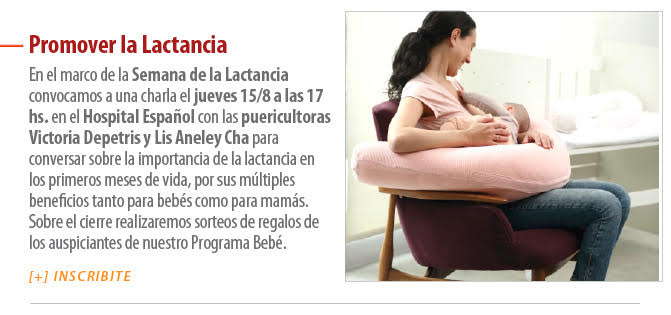 Promover la lactancia.