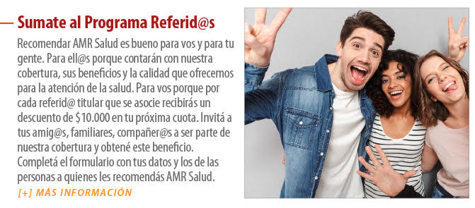 Sumate al Programa Referid@s.