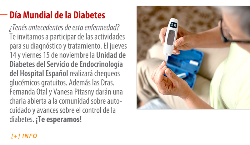 Día Mundial de la Diabetes.