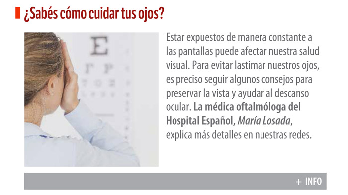 ¿Sabés como cuidar tus ojos?