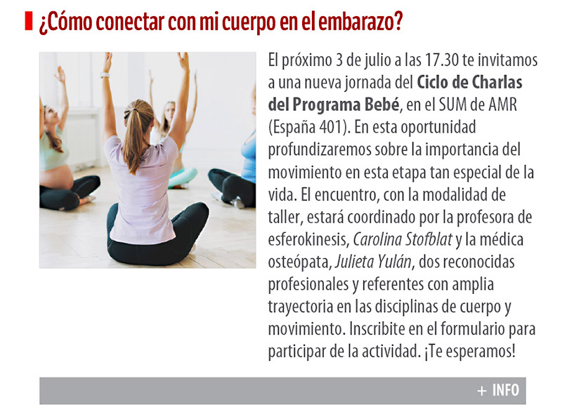 ¿Cómo conectar con mi cuerpo en el embarazo?