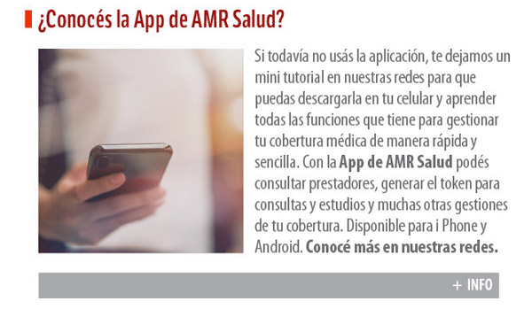 App de AMR Salud.