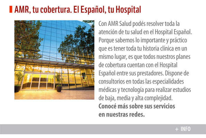 AMR, tu cobertura. El Español, tu Hospital