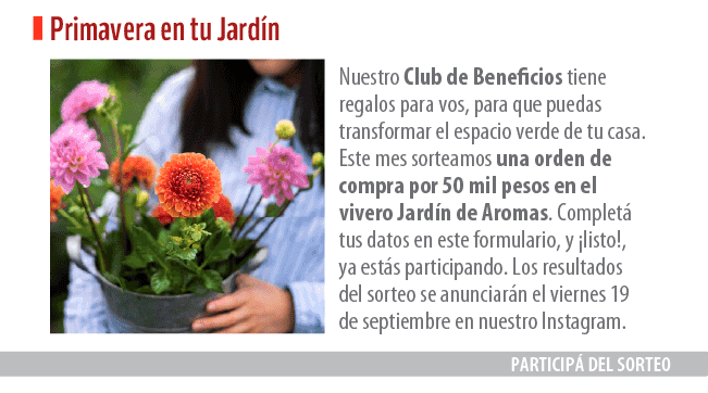 Primavera en tu jardín