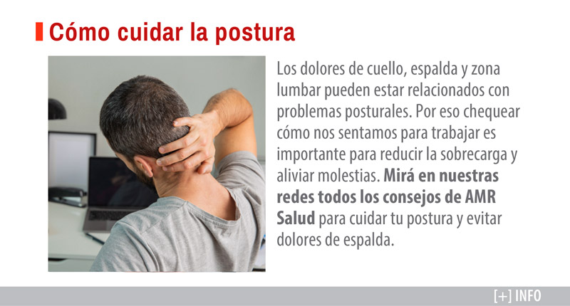 Cómo cuidar la postura