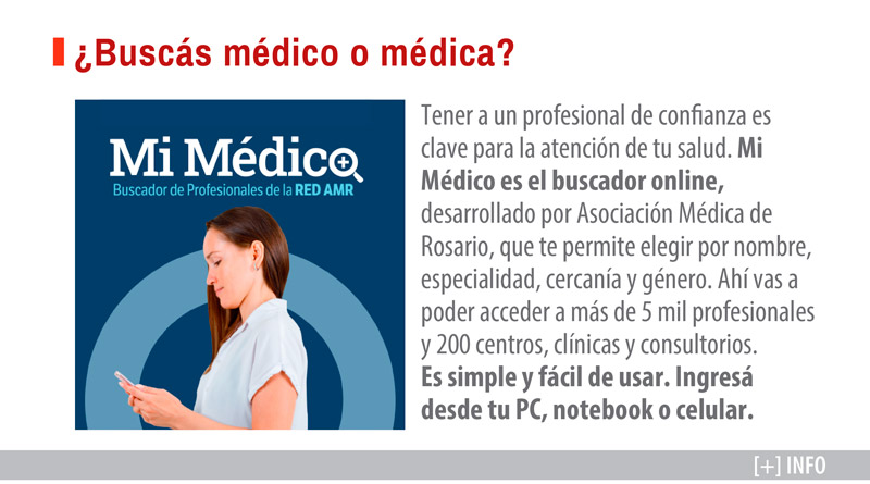 ¿Buscás médico o médica?