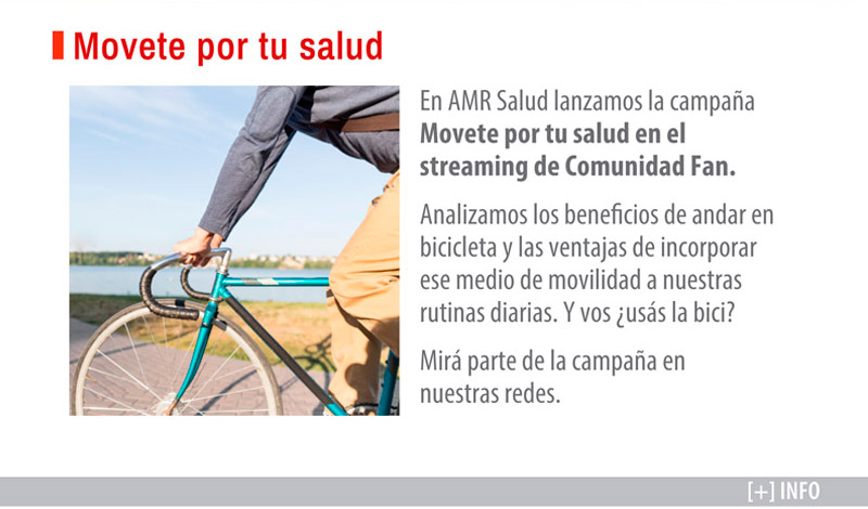 Movete por tu salud