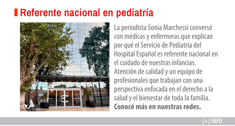 Referente nacional en pediatría